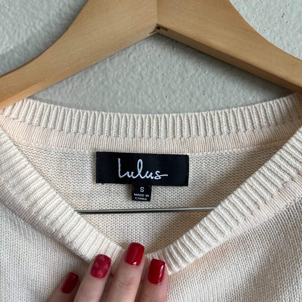 Cream Sweater - Picture 4 of 6